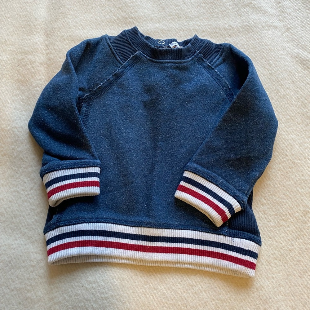 Splendid Blue Baby Top